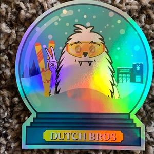 Dutch Bros Yeti Sticker